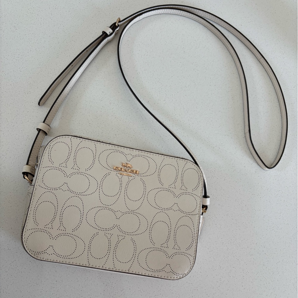 Coach White Crossbody Bag